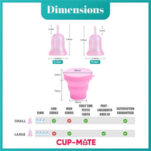 Load image into Gallery viewer, Comfort Guard Set - Liquid Silicone Menstrual Cup Starter Set